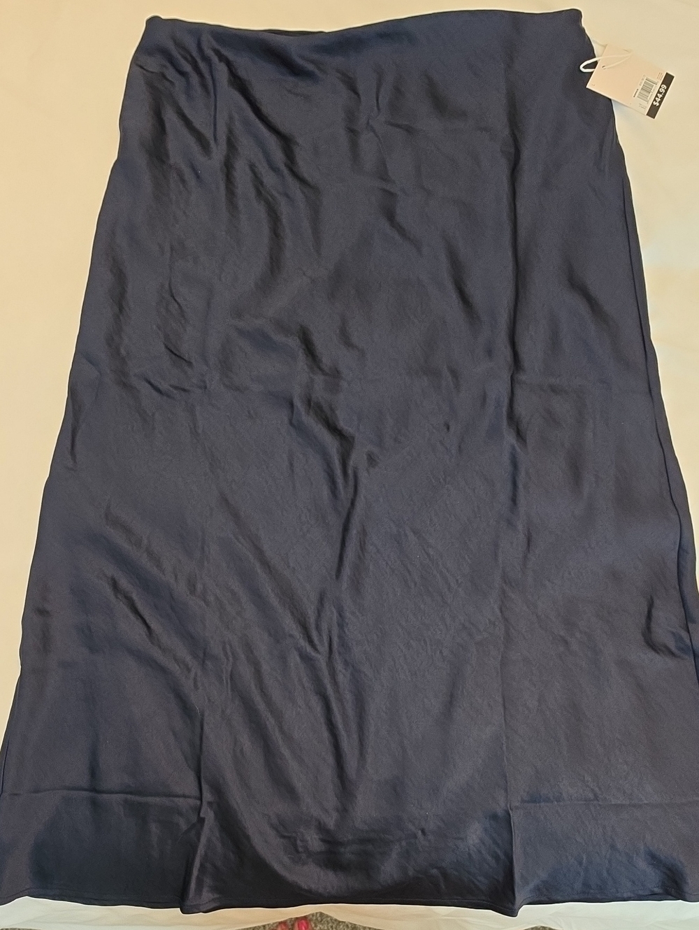 NWT LC Lauren Conrad Dark Navy Maxi Skirt